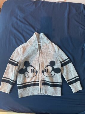 Disney kids 4t Mickey grey sweater